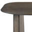 Table d'appoint Mid-Century moderne en bois de manguier massif - Moka
