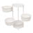 4-Tier Rotating Storage Rack Food Storage Container