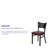 Odyssey Coffee Back Metal Restaurant Chair-158960811