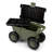 Rolling Garden Cart with Seat - Plastic Storage with Bench and Interior Tool Tray - Gardening Stool for Weeding and Planting by Pure Garden-101645369