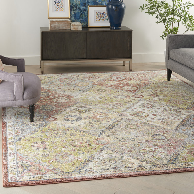 Seriya Oriental Indoor Rug, Rectangle 9' x 12'