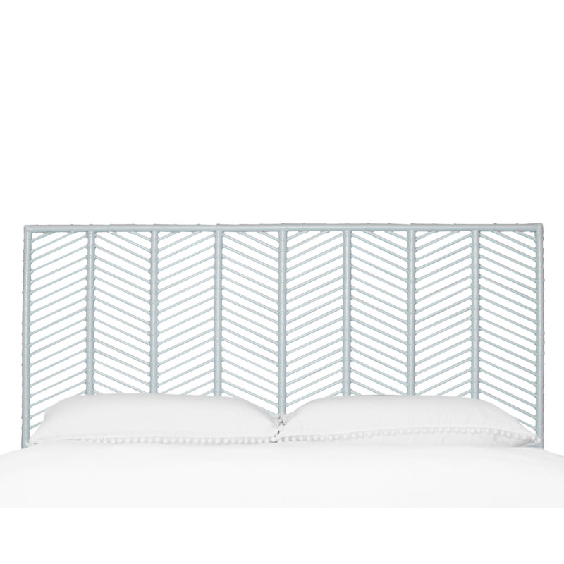 Liam Collection Bed, King, Light Blue