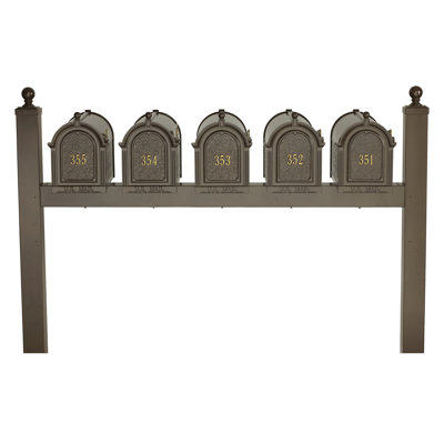 Mailbox with Post Included