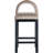Conrad Letcher Velvet Counter Stool-379838300