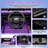 GarveeHome 12V Ride On Truck Car, 2WD Electric Car with Remote Control, Toddler Battery Powered Ride On Toy with Spring Suspension, LED Lights, Music, Battery Display for Kids 3-8, Purple-122552492