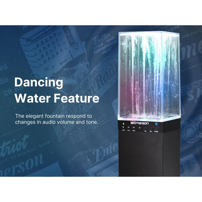Dancing Water Light Tower Speaker System