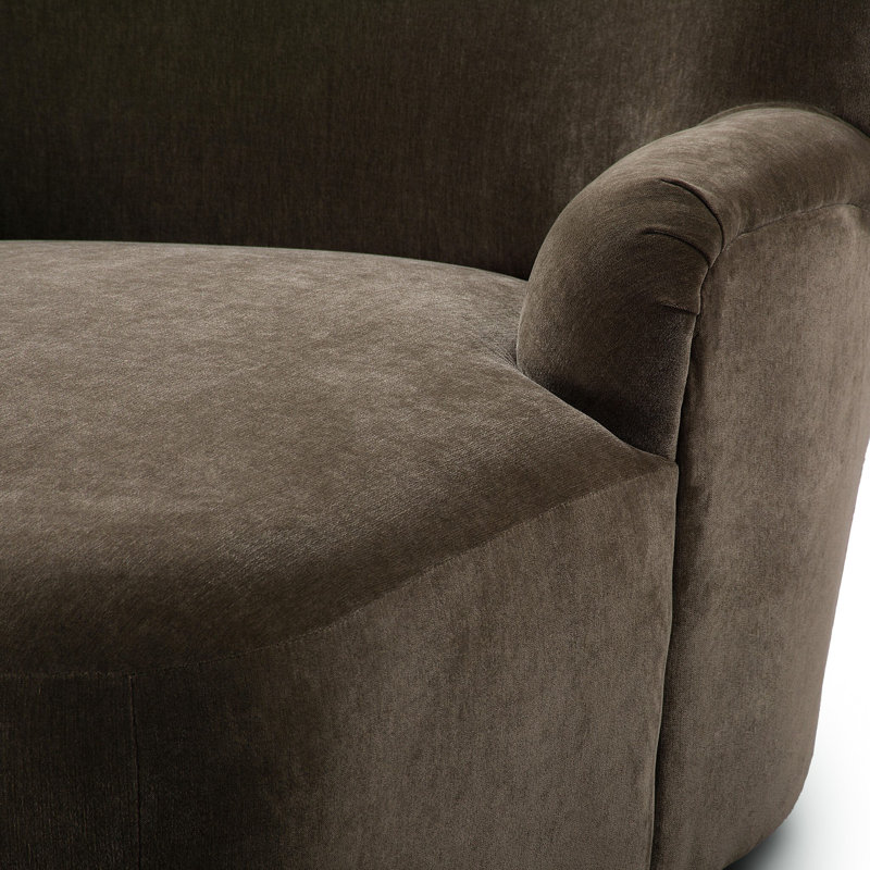 Kadon Chaise Lounge, Malmo Olive Performance Chenille