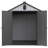 6*8Ft Resin Plastic Storage Shed For Backyard Garden Big Spire Tool Storage