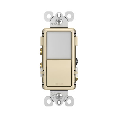 Radiant 15-Amp Single Pole and 3-Way Rocker Light Switch