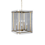Lena 8 - Light Lantern Square / Rectangle Chandelier
