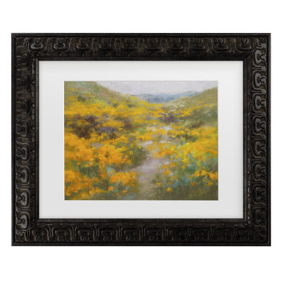 Bolog Christine Debrosky Explosion Matted Framed Art