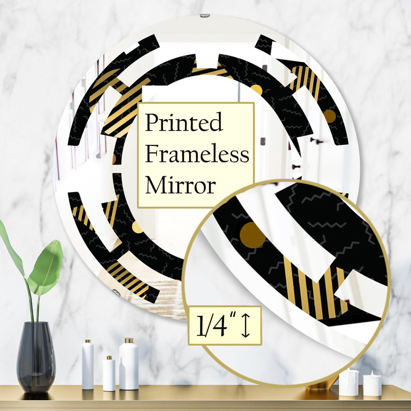 Miroir mural Space, H 31,5 po x l po