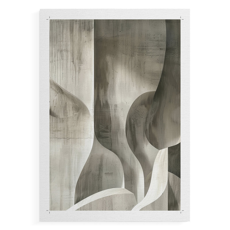 Série ABSTRACT CDLXII - Impression sur toile seulement - NON CADRE, H 27 po x l 18 po