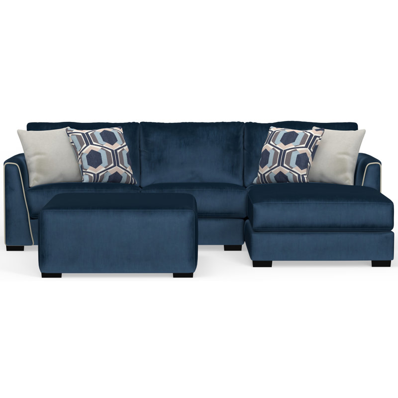 Horst Upholstered L-Shaped Sectional, Right Hand Facing