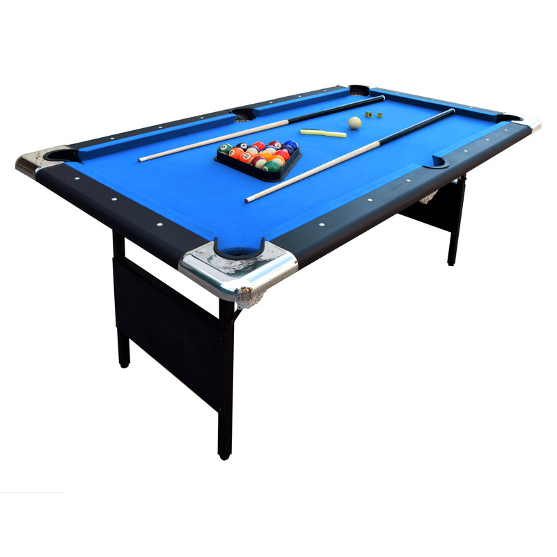 Hathaway Fairmont 6-ft Portable Pool Table, Blue