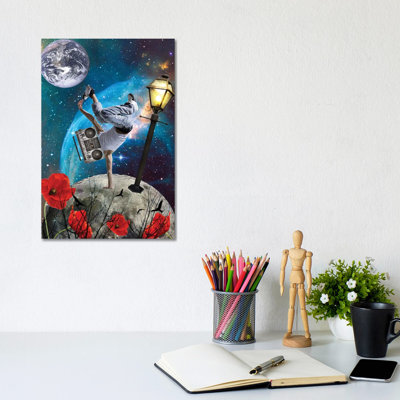 Universe Is Music by Kiki C Landon - Wrapped Canvas Print