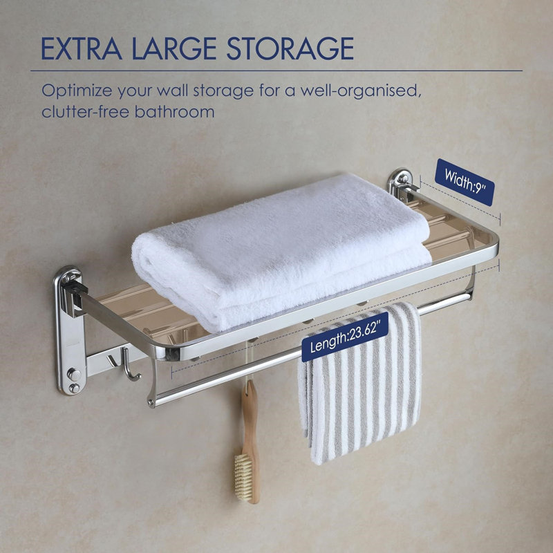 1 Wall Towel Rack