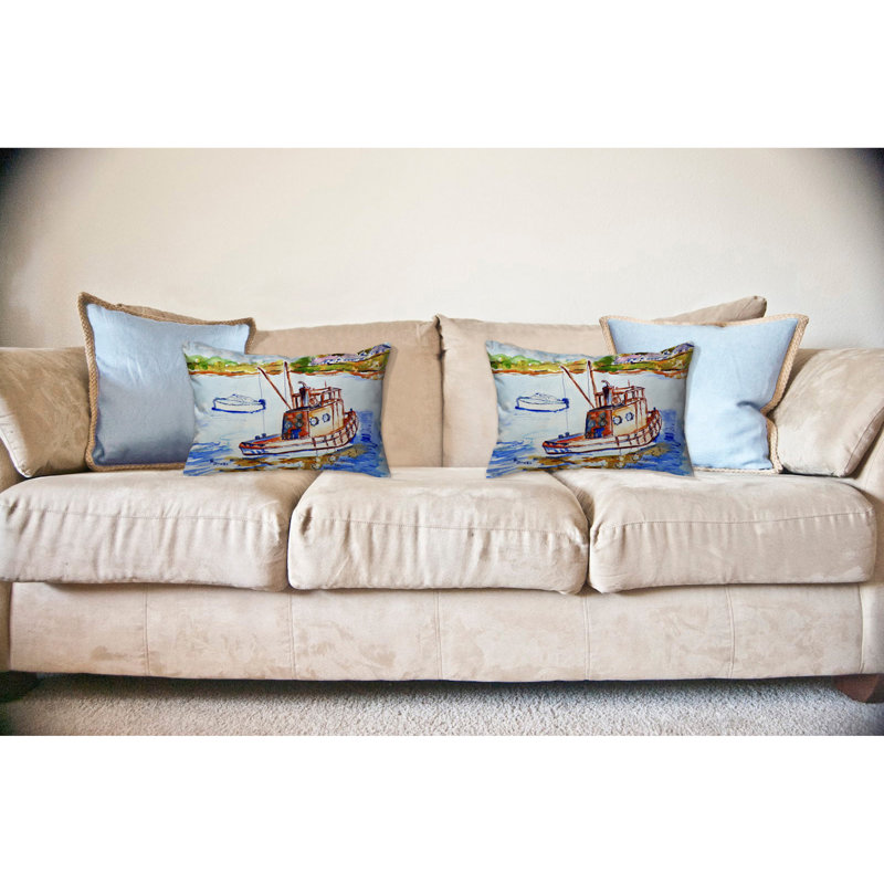  Coussin intérieur / extérieur Rusty Boat, 16 po x 20 po