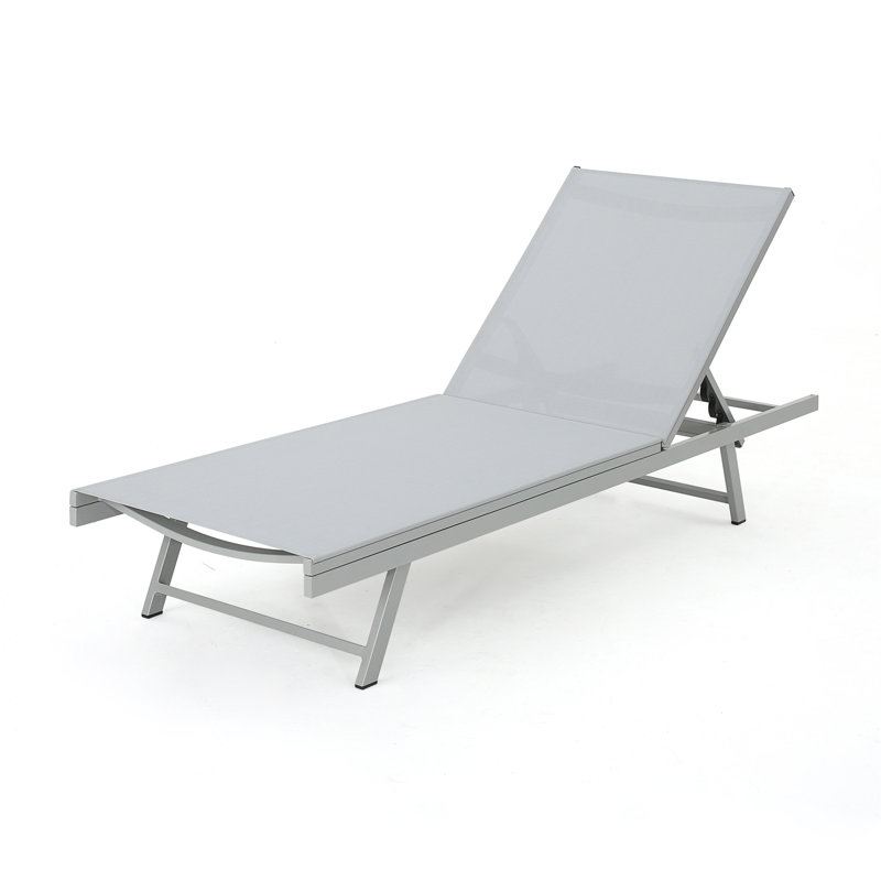 Salton Chaise Lounge, Gray, 2