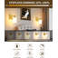 Appliques murales rechargeables sans fil avec télécommande et commande tactile, applique murale à intensité variable