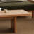 43.31" Solid wood Rectangular Coffee Table-109099229