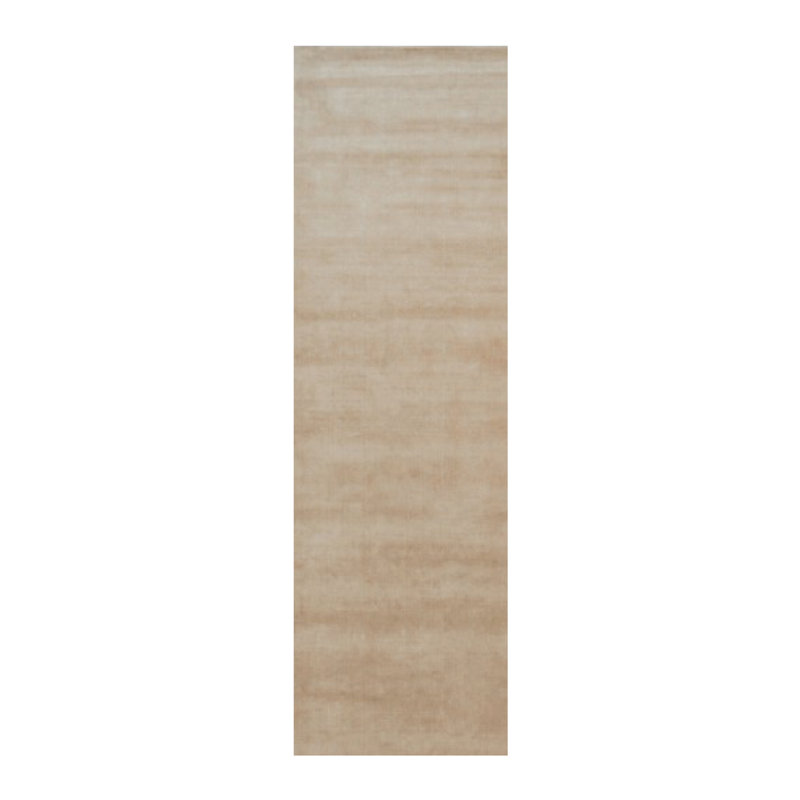 Textural One-of-a-Kind 3x12 Hand Knotted Area Rug