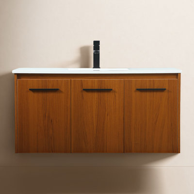 Goodfellow 39.76'' Single Bathroom Vanity