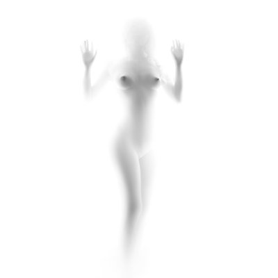 Abstract Female by Lekcej - Wrapped Canvas Print