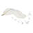 Resin Feather Wall Decor