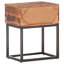 Quarterman 40cm W Iron Bedside Table