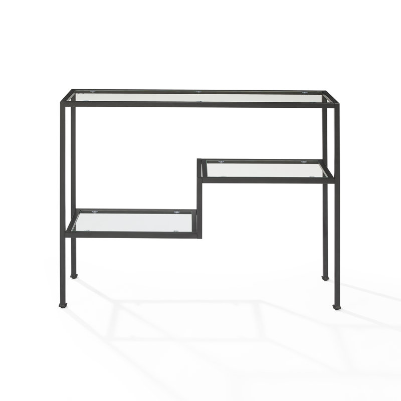 Console 43 po Caigan, Noir mat