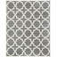 Tapis ivoire / mauve en laine touffeté à la main Deedgra-1564793004
