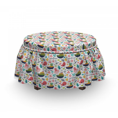 Ottoman Slipcover
