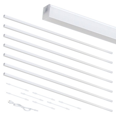 Ultra Slim Linear LED Shelf Light 8pk