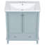 30" Bathroom Vanity With Sink Combo, Multi-Functional Bathroom Cabinet With Doors And Drawer