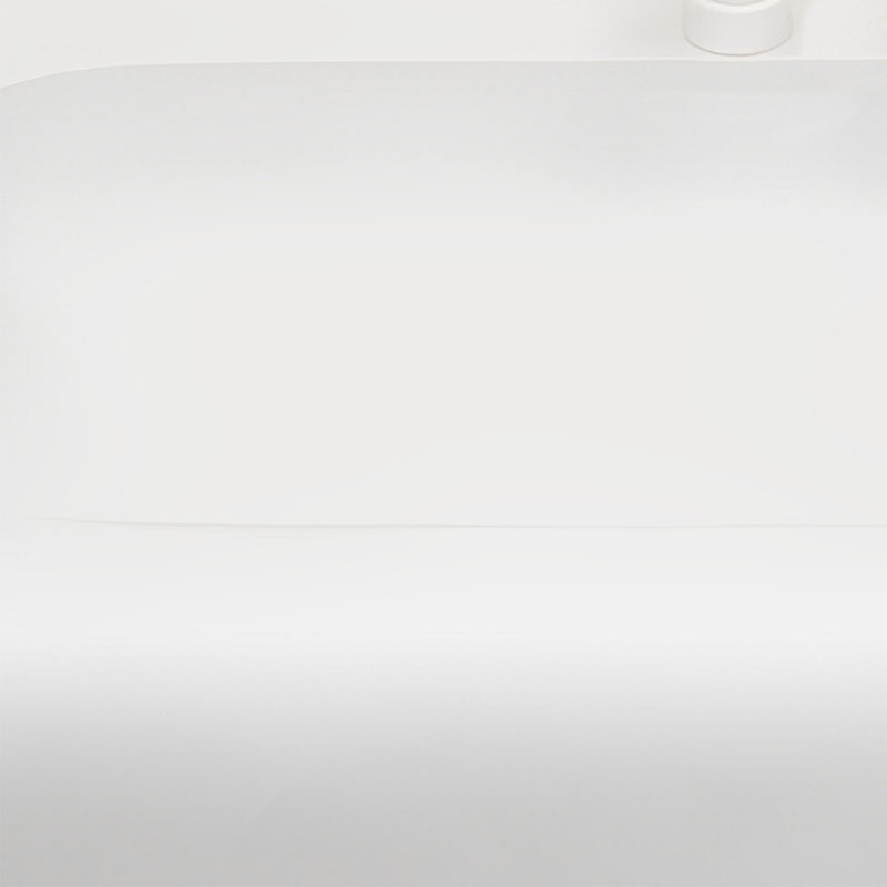 Armoire de salle de bain crème, H 19,68 po x l 62,99 po x P 21,65 po, Blanc