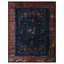 Antique Chinese - Art Deco Floral, Medallion Knotted Rug