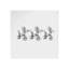 Chrome Balloon Rabbit White Acrylic Decorative Tray-1410835216