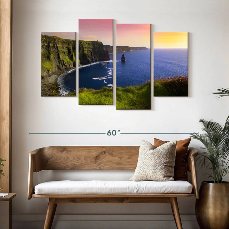 Nicci Moher Clrif Sunrise, H 32 po x l 52 po