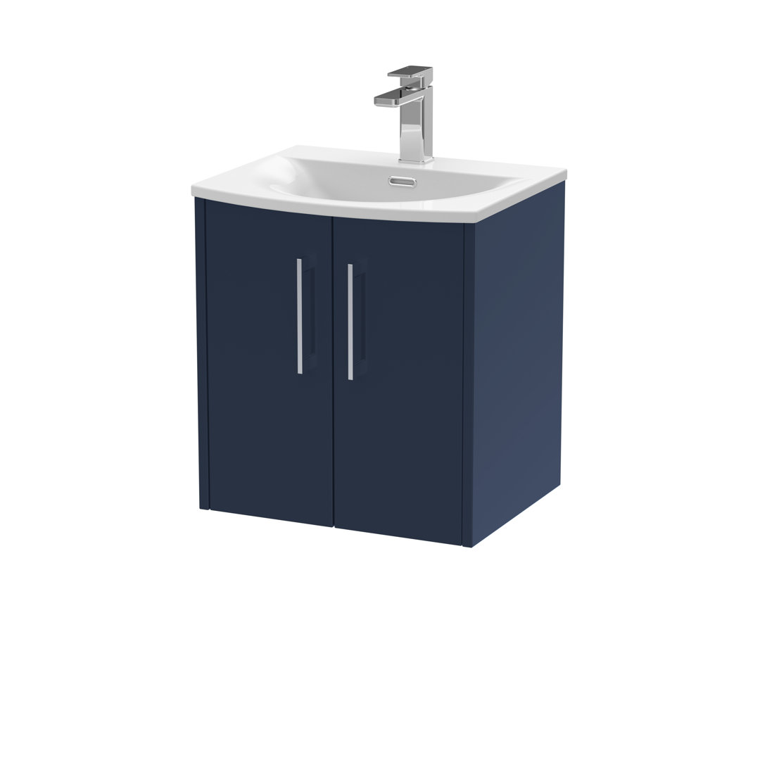 Juno 510mm Single Bathroom Vanity with Drop In Vitreous China Basin