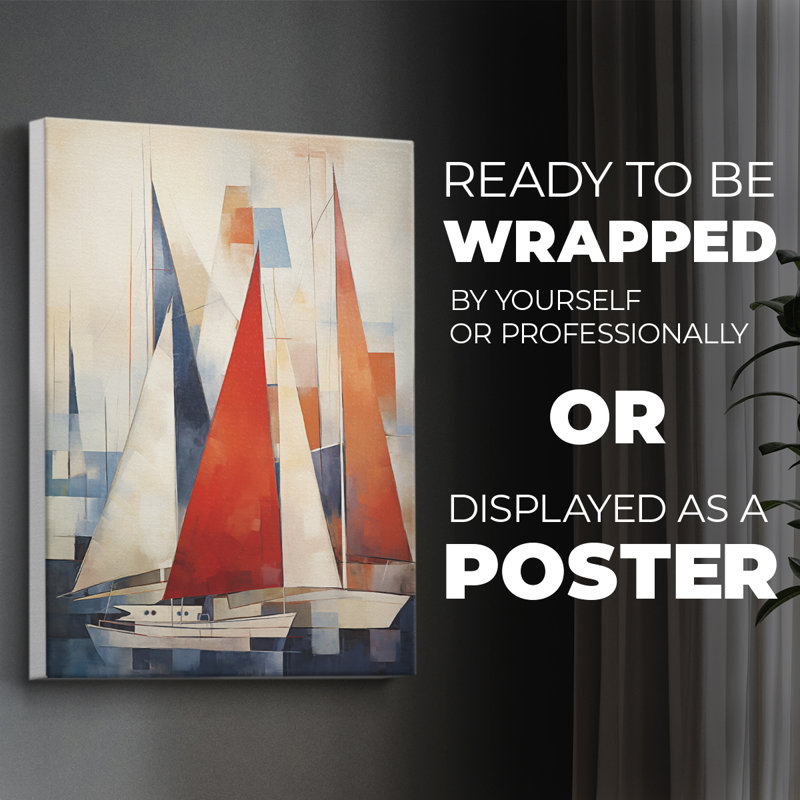 NAUTICAL Series CDXVII - Impression sur toile seulement - NON CADRE, H 36 po x l 24 po
