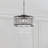 Jolie 5-Light Dimmable Metal Drum Chandelier with Crystal Accents -1934473314
