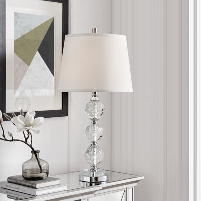 Lampe de table chromée 30 po Stogner
