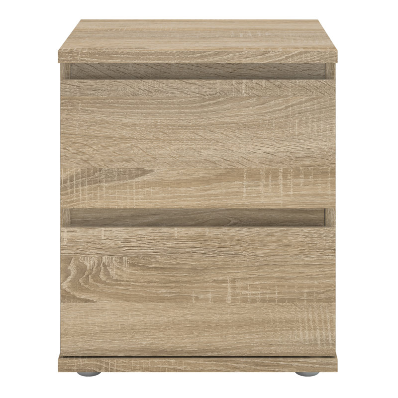 Gosselin 40.2cm W Bedside Table, Oak