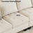Eyram Velvet Armless 2 Seater Chair, Double Seat Module For Modular Sofa Sectional Couch-481539110