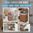 Modern Wicker Laundry Hamper with Handles-100969980