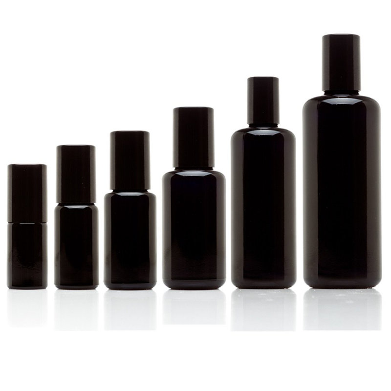 Récipient de rangement pour salle de bain en verre roller
