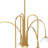 38'' (W) 6 - Light Arched Chandelier With Globe Shade
