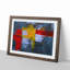 Abstract Art Painting Vol.320 by S.Johnson - Framed Print-55616308-55616309