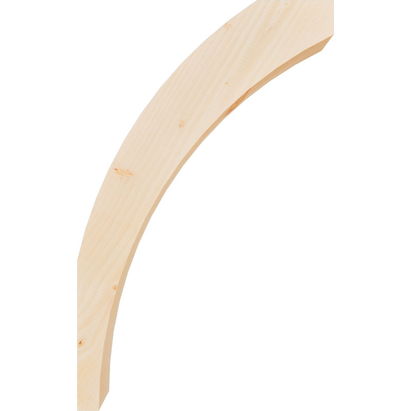 Genouillère Thorton, Sapin Douglas de 3 1/2 po (lisse), 20 po X P 32 po H